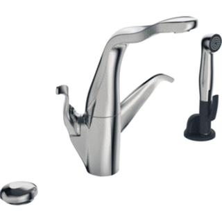 Hansa Alessi Swan Elektr. Keukenmengkr M/Handdche M/Press Pad Chroom