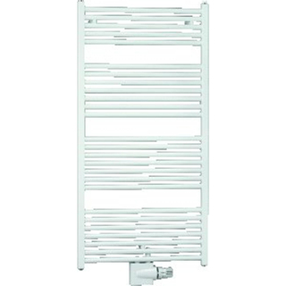 Zehnder Zeno handdoekradiator 118.4x60cm 667watt Staal Wit glans