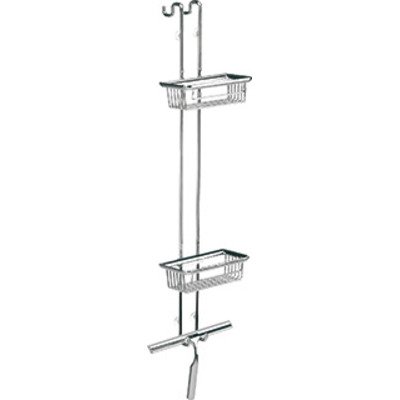 Emco System 2 deuretagere met 2 korven en 1 douchewisser chroom