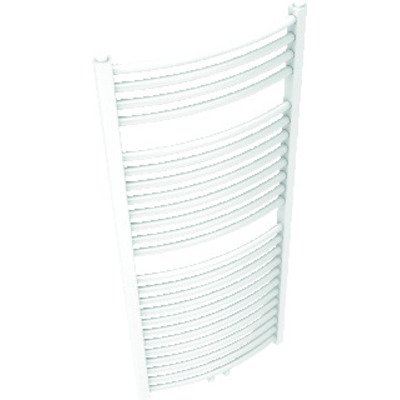 Henrad Aphrodite handdoekradiator 176.5x58.5cm 934watt 4 aansluitingen Staal Wit Glans