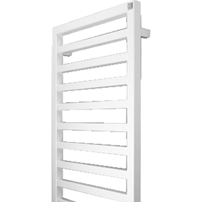 Zehnder Quaro handdoekradiator 140.3x45cm 590watt Staal Wit glans