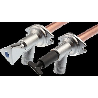 VSH Aqua Secure vorstvrije gevelkraan 3/4x378x15mm messing