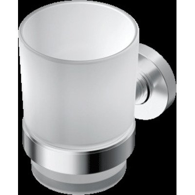 Ideal Standard Iom glashouder met drinkglas mat chroom