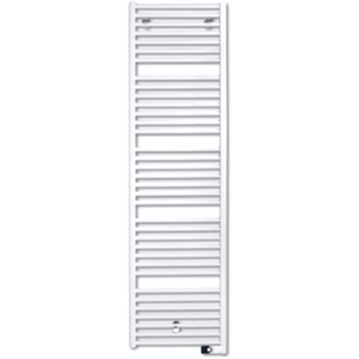 Vasco Iris HD-EL designradiator elektrisch recht horizontaal 1330x500mm, 750W wit