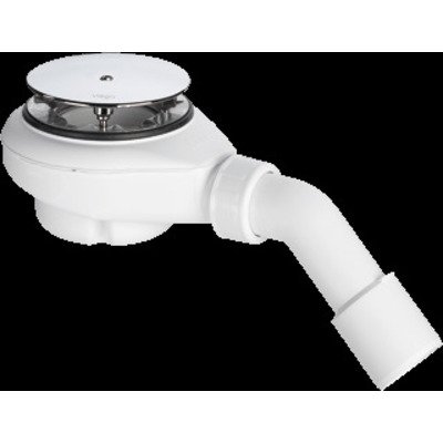 Viega Tempoplex douchebakafvoer 60mm hoog compleet 115x40/50 voor douchebak met gat 90mm chroom OUTLETSTORE