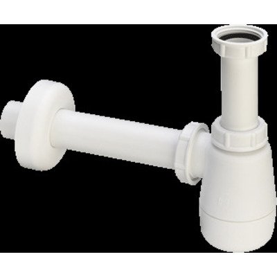 Viega kunststof bidetsifon met muurbuis 5/4 met rozet