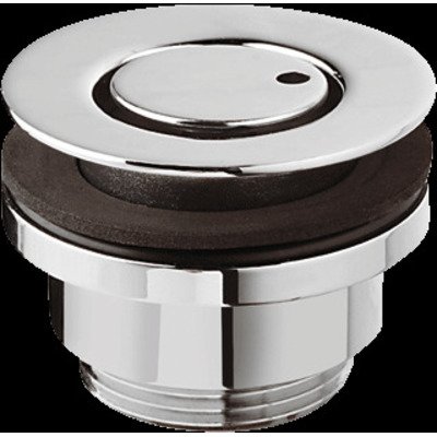 Raminex Eye afvoerplug universeel voor wastafel 1 1/4 met vaste afdekplaat O63mm chroom