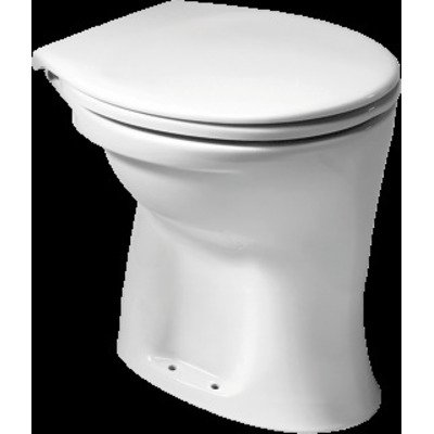 Ideal Standard closet staand +6cm met spoelrand vlakspoel AO wit