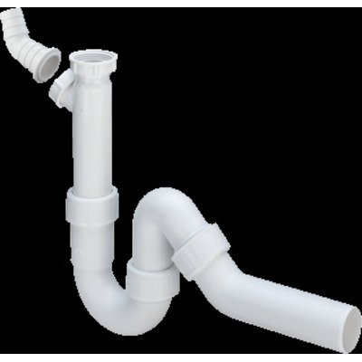 Viega hostaleen universeel sifon 6/4x50mm met wasmachineaansluiting