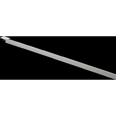 Viega Visign SR1 insteekrooster 120cm inkortbaar RVS look mat