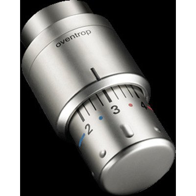 Oventrop thermostaatkop UNI-SH M30x1.5 m. nulstand inox