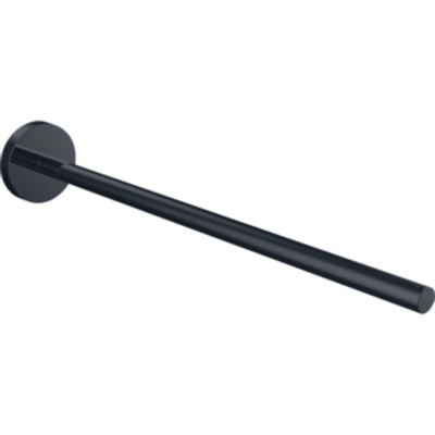 Emco Round handdoekhouder 1-lids vast zwart