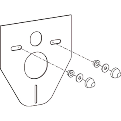 Wisa Geluidsisolatieset Voor Wandcloset En Wandbidet