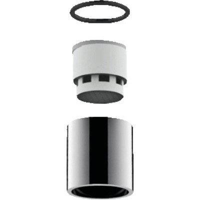 Paffoni Mousseur met antikalkbehandeling Chroom