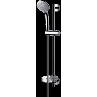 Ideal Standard Idealrain glijstangset 60cm met handdouche 100mm 3 standen chroom