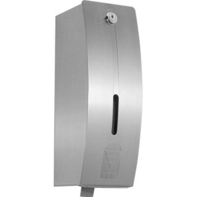 Franke Stratos zeepdispenser - 30.4x10x13.4cm - wandmodel - vandaalbestendig - RVS