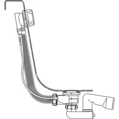 Wisa overloopcombinatie 57.5cm TWEEDEKANS