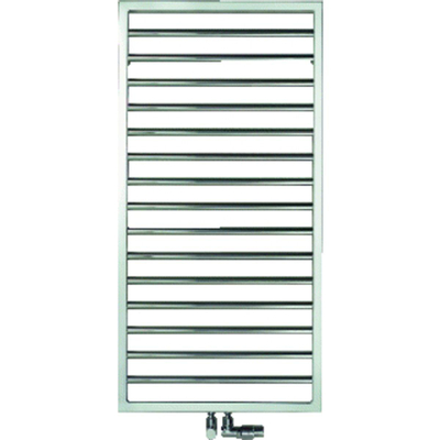 Zehnder Subway handdoekradiator 154.9x45cm 615watt Staal Wit glans