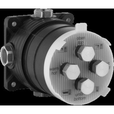 Kludi Universeel inbouwdeel voor joop amphora en newwaves afbouwdelen voor inbouw bad/ douche en thermostatische bad/douch