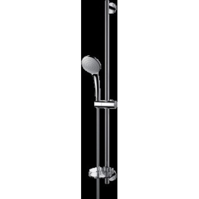 Ideal Standard Idealrain glijstangset 90cm met handdouche 100mm 1 stand chroom