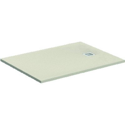 Ideal Standard Ultraflat Solid douchebak rechthoekig 120x80x3cm zandbeige