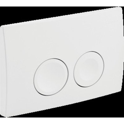 Geberit Delta21 bedieningsplaat frontbediening wit OUTLET