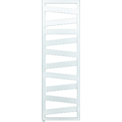 Zehnder Ribbon elektrische handdoekradiator 182.3x50cm 230 volt | 50 Hz Staal Wit glans