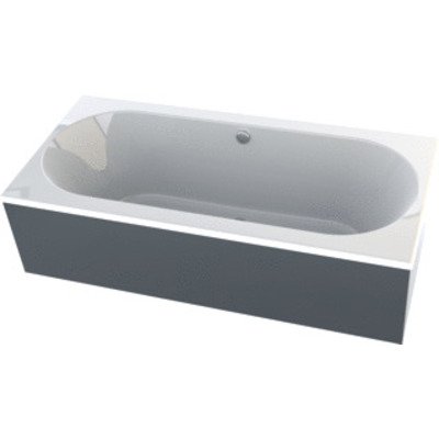 WaveDesign by Wisa Leto Ligbad 190x90x50cm 52cm rechthoek Acryl Wit