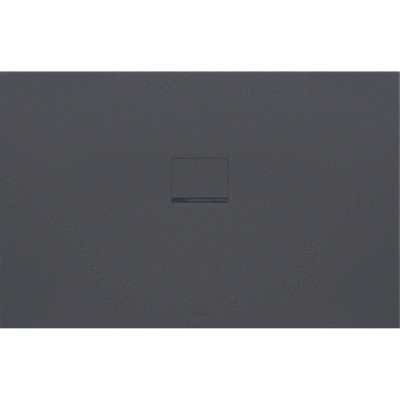 Villeroy & Boch Squaro infinity douchebak 100x90x4cm antraciet