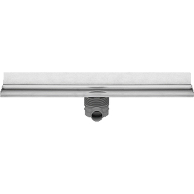 Easy Drain Multi Wall inbouwdeel RVS zonder rooster waterslot 30/35/50mm 110cm inbouw diepte 110mm met zijuitloop