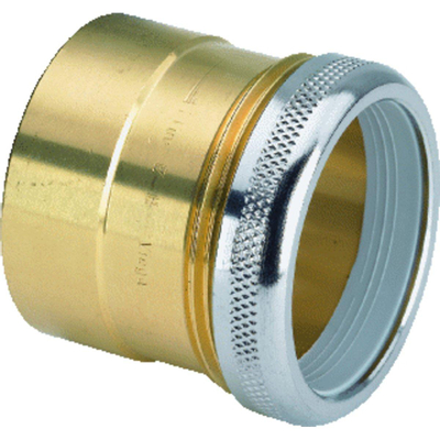 Viega overgangskoppeling lood 5/4 32mm klem chroom