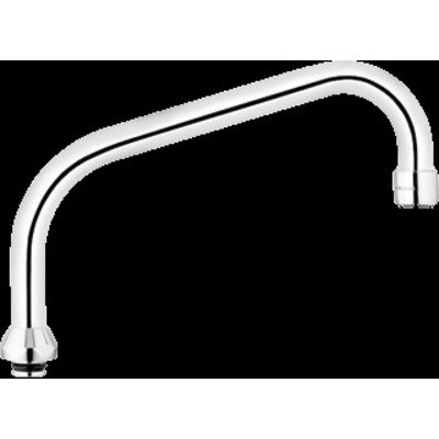 Kludi Uitloop sanitairkranen 3/4 inch met draaibare uitloop Chroom glans