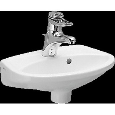 Jika Euroline fontein - 36x24 cm - keramiek - glans wit