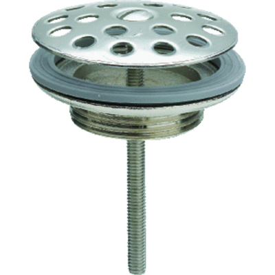 Viega simplexplug met vlak rooster 5/4 chroom