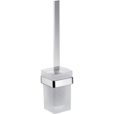 Emco Loft borstelkop wit borstelsteel chroom