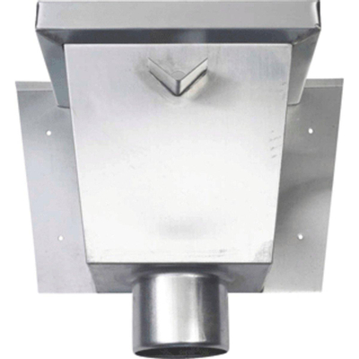 RheinzinkWBvergaarbak, vierkantØ80mm