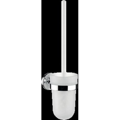 Emco Polo toiletborstelgarnituur wit/chroom