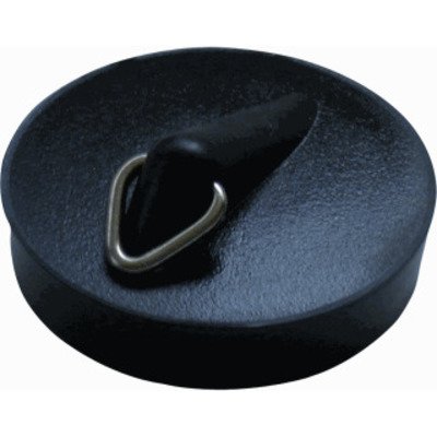 De Beer Plugstop Rubber Diameter 40,5Mm. Zwart