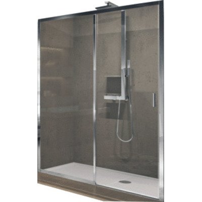 Novellini Douchedeur 1 schuifdeur met antikalkbehandeling