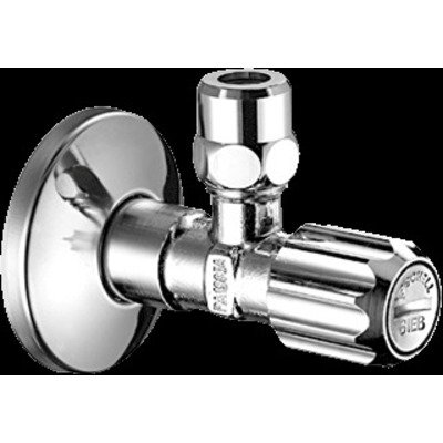 Schell Comfort hoekstopkraan met filter met rozet 1/2x10mm chroom