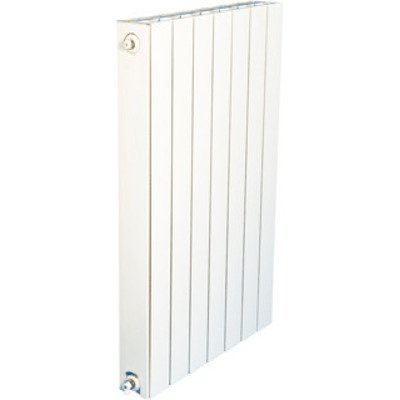 DRL Oscar Radiator (decor) H104.6xD9.3xL56cm 1323W Aluminium Wit