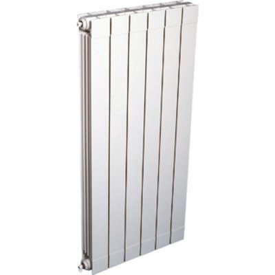 DRL Oscar Radiator (decor) H164.6xD9.3xL104cm 3536W Aluminium Wit