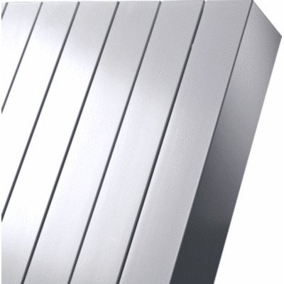 Vasco Zaros V75 designradiator aluminium verticaal 1600x375mm 1159W aansluiting 0066 wit structuur (S600)