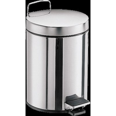 Emco System 2 afvalemmer rond edelstaal
