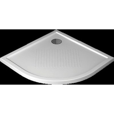 Novellini New Victory Douchebak 80x80x4.5cm 90cm Kwartrond Kunststof Wit
