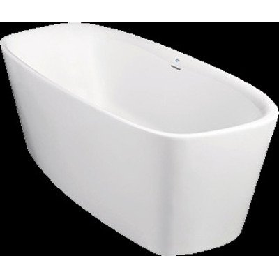 Ideal Standard Dea kunststof vrijstaand bad acryl ovaal 180x80cm met poten en overloop wit
