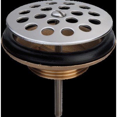 Viega simplexplug met vlak rooster 6/4 zonder koppeling chroom