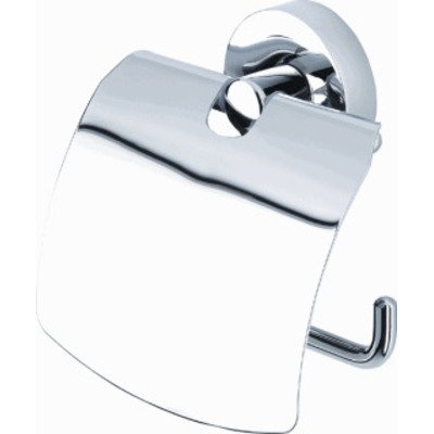 Geesa Luna closetrolhouder met klep chroom