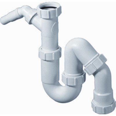 McAlpine Mcalpine 5357 Uni.sifon+wasm.aansl. 6/4''x40