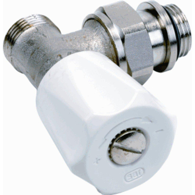 SAR Radiatorafsluiter haaks 1/2 zelfdichtend Kvs 1,90 m3 h 408E